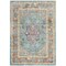 Safavieh Aria Large Rectangle Area Rug, Blue and Creme - 8 x 10 ft. ARA100B-8 - alternate 1